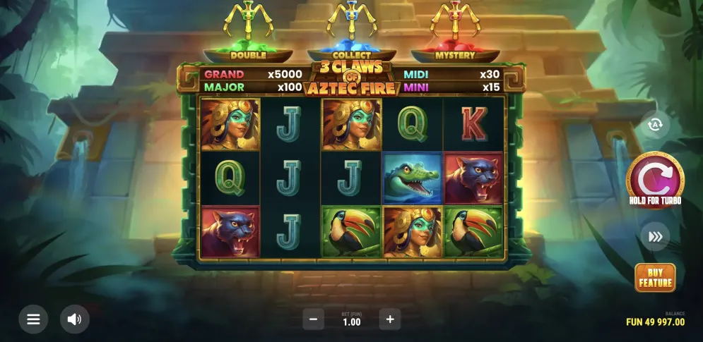 3 Claws of Aztec Fire